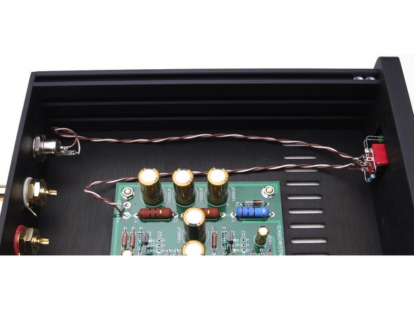 The photos of the Barrel-Power Switch-PCB wiring are for clarification. PCB Stuffing, starting with the PSU is next.