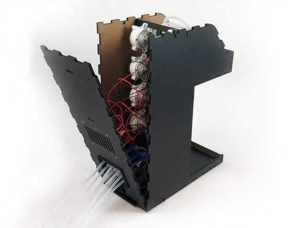 Connect the LED according to the image.