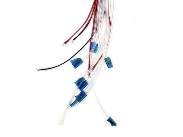 Pro Tip: Using blue tape, mark each tube on the right of the motor with the number of the pump.