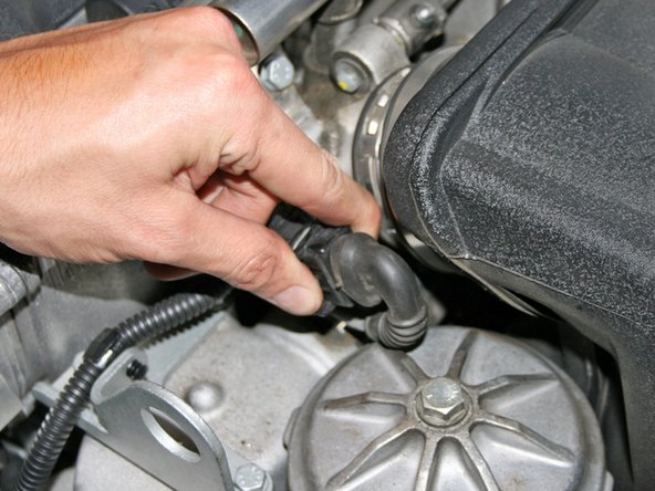 Check the oil level and top it up. Make sure the vehicle is level to the ground for a precise reading.