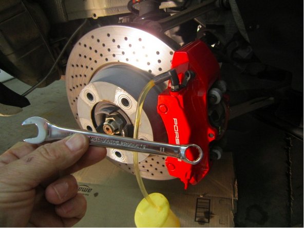 Remove Dust Cap from Brake Caliper