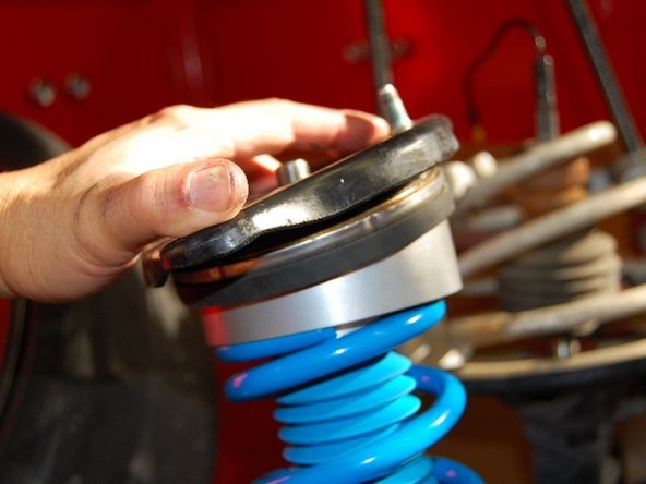 Reassembled the hats to the new Bilsteins.