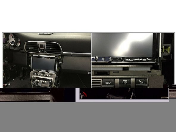 Insert the mounting cage into the radio cavity. Use the mounting cage that came with the dash kit instead of the mounting cage that came with your radio.