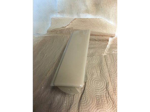 When spraying, never start or stop on the trim piece... always over spray it slightly.