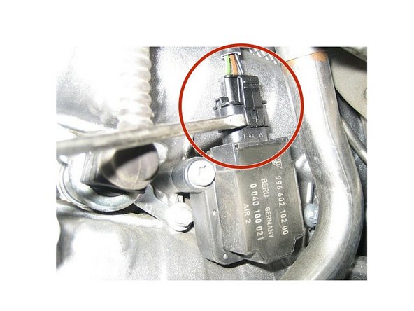 Carefully Pry connectors off with small flat head screw driver