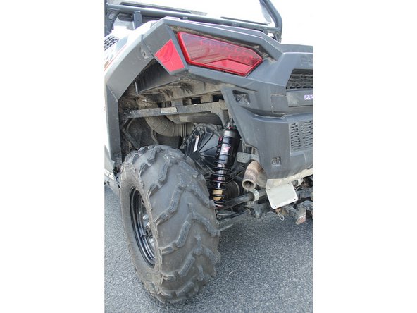 FOR STAGE 1 &amp; STAGE 2 MODELS:     Install the Elka shocks with the Shraeder nitrogen valve towards the outside of the vehicle.