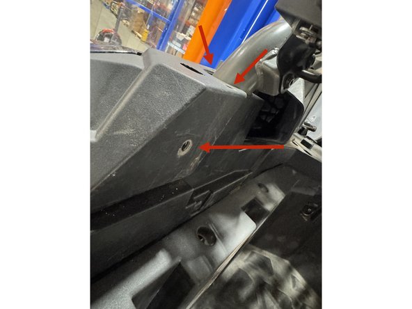 Remove the rear side panel as shown.