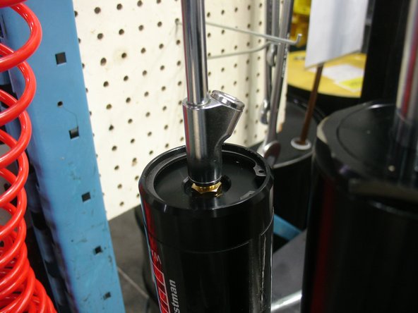 Charge reservoir with 200 psi of nitrogen.