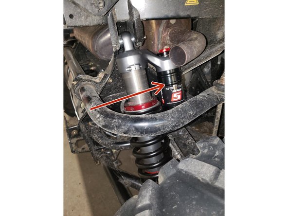 On Stage 1 and Stage 2, the left and the right shock are the same. Just install them with the shraeder nitrogen valve at the top of vehicle.