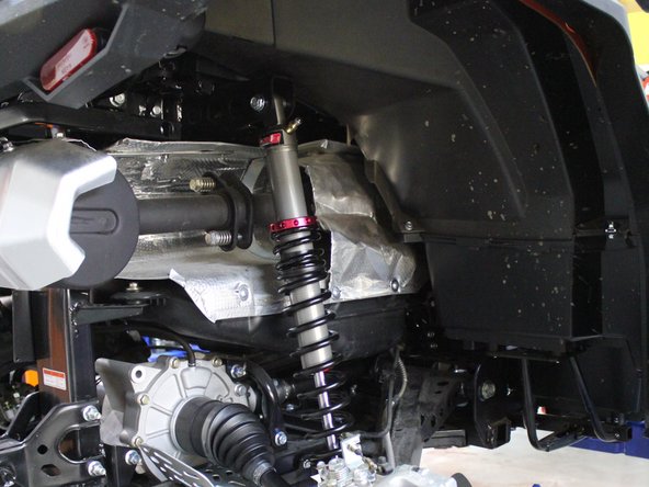 On Stage 1 and Stage 2, the left and the right shock are the same. Just install them with the shraeder nitrogen valve at the top of vehicle.