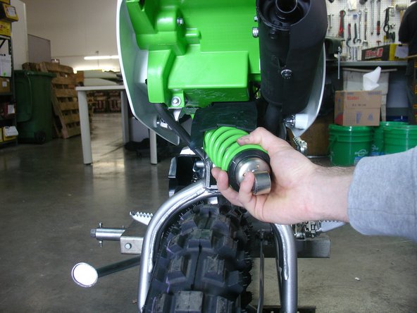 Remove the stock shock.