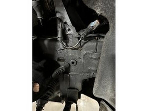 Install a grommet on both sidea as shown in the picture (right side shown)