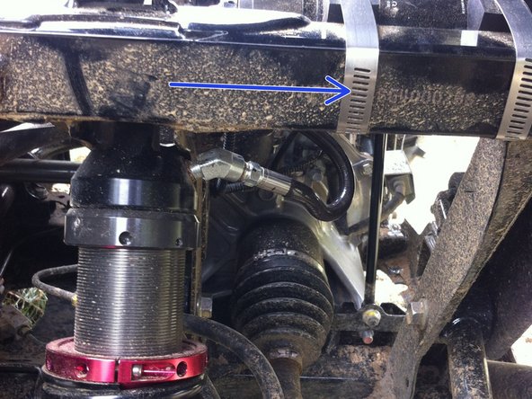 On Stage 1 and Stage 2, the left and the right shock are the same. Just install them with the shraeder nitrogen valve at the top of vehicle.