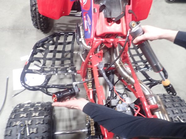 Remove airbox and airbox tube.