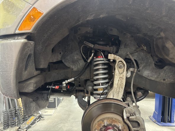 Install the 3 uppers bolts and torque to 35 Ft-Lb.