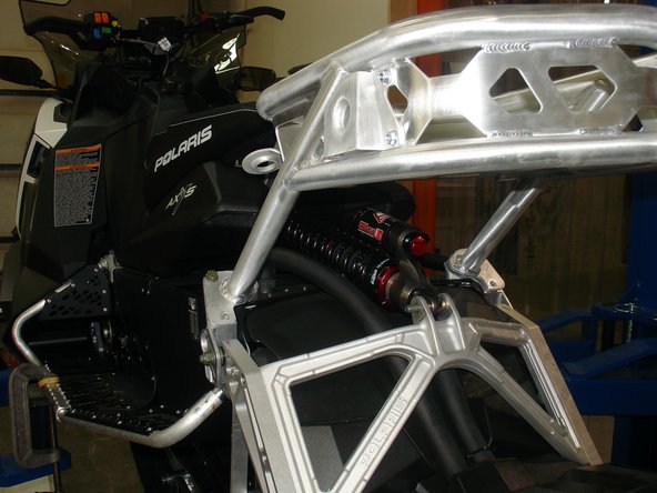 re-install all the the aluminium rack and seat.