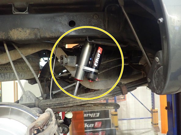 Remove rust on upper stud and clean it carefully. Anti-seize or grease can be applied on stud.