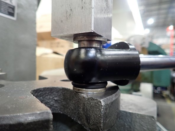 Install new spacers and press them into bearing.