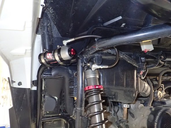 Do the same for rear left shock.