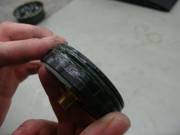 Apply some grease on the O-ring.