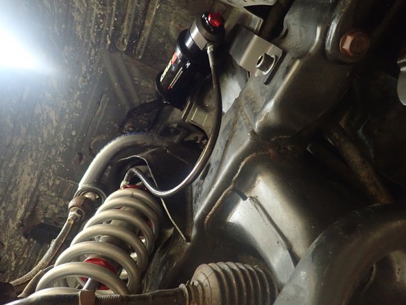 Use threads locker on all bolts. Torque 3 upper bolts at 35 Ft-Lb, and lower bolt at 80 Ft-Lb.