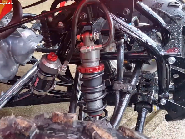 Install reservoirs on the frame as shown with the supplied mounting kit.