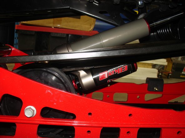 Install oem linkage assy as the OEM configuration on Elka shock head.