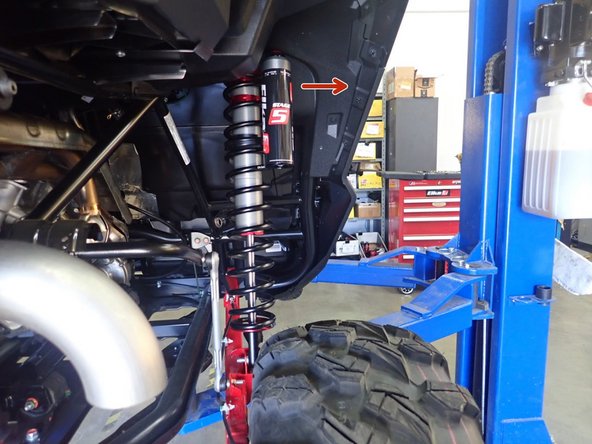 On Stage 1 and Stage 2, the left and the right shock are the same. Just install them with the shraeder nitrogen valve at the top of vehicle, and the valve facing the rear of vehicle.