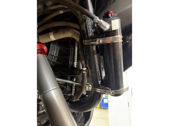 On Stage 2, Stage 4 and Stage 5 models, the lower shock eyelets should be installed with the rebound adjuster oriented towards the rear of the vehicle. If needed, you can turn the lower eyelet to orient properly.