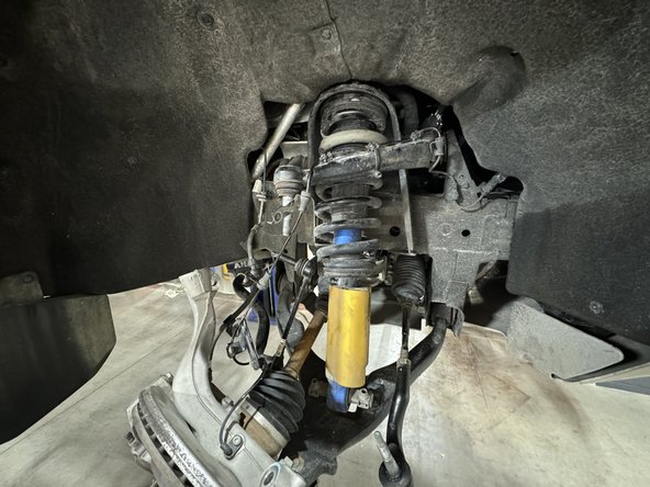 Remove the shock from the vehicule.