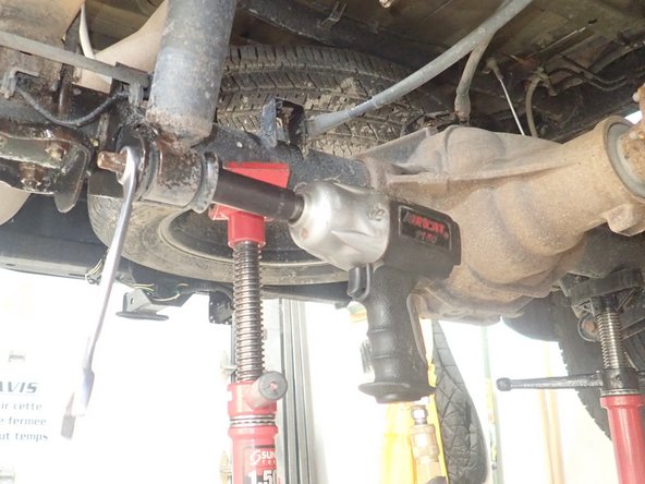 Remove lower shock bolts, upper oem nuts,  washers and shocks. Keep all oem hardware to re-install Elka shocks.