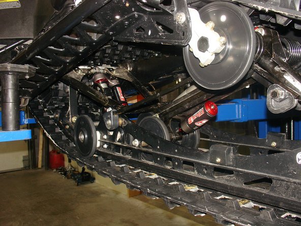 Re attach the limiter strapp and installation is complete.