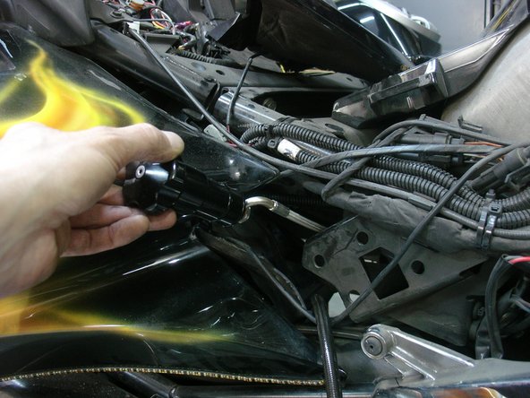 On Stage 1 and Stage 2, the shock must be installed with the shraeder nitrogen valve at the top of vehicle. This shraeder valve also must be installed facing the rear of vehicle.