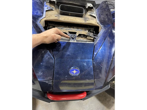 Remove the front plastic cover.