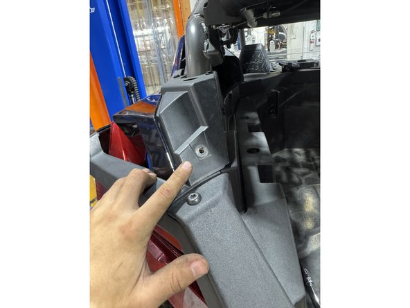 Remove the rear side panel as shown.