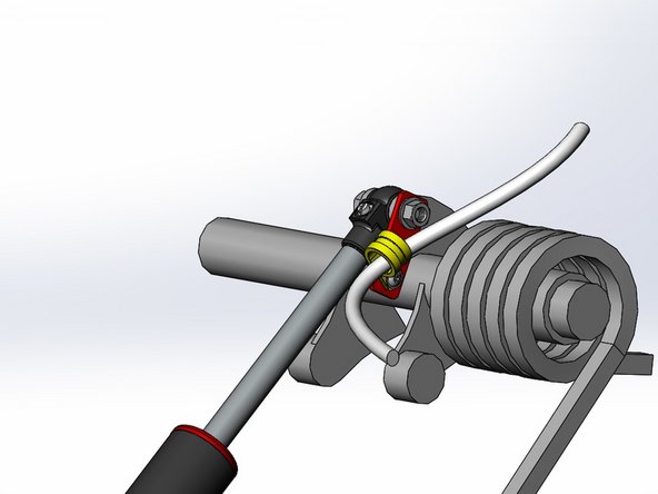 Only on MXZ X model with the hydraulique preload adjuster.