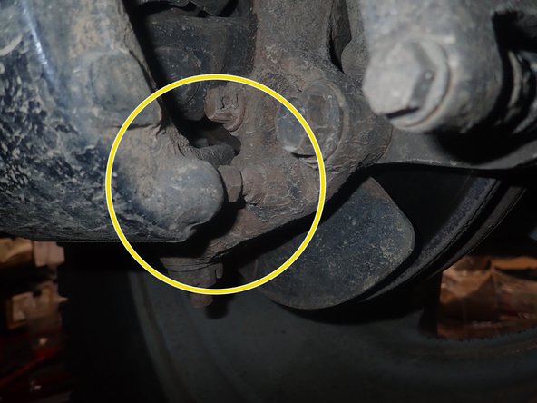 Install Elka clamp on steering Tie rod (must be 1.5" diameter). Do not tight now.