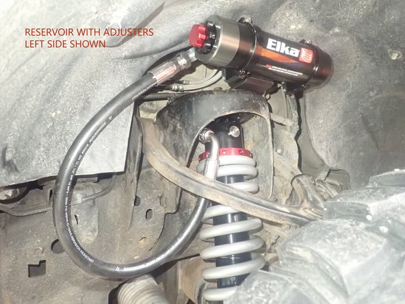 Reassemble the knuckle with the upper control arm. Torque the upper control arm nut to 70 Ft-Lb.