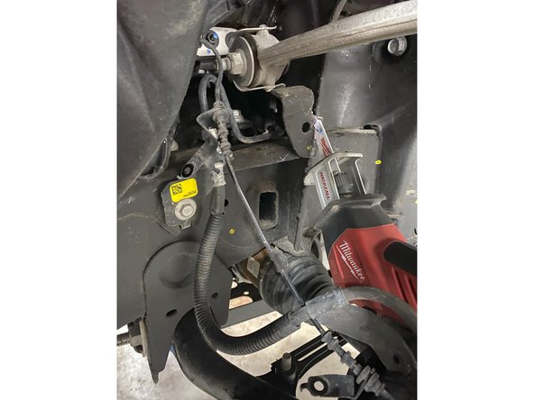 Paint the cut area to prevent rust.