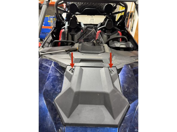 Remove the front plastic cover.