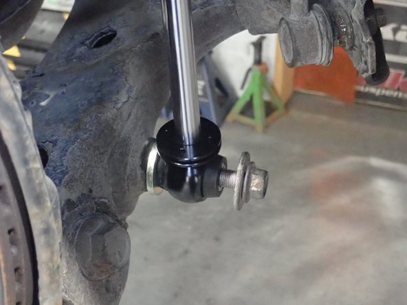 Clean carefully lower stud and apply small amount of grease on it.