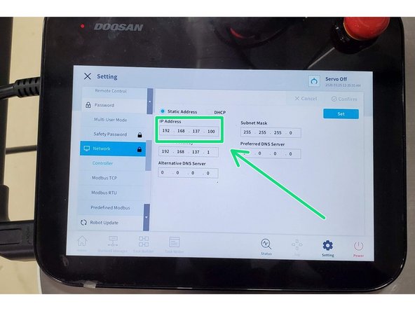 Make sure to target the controller not the simulator