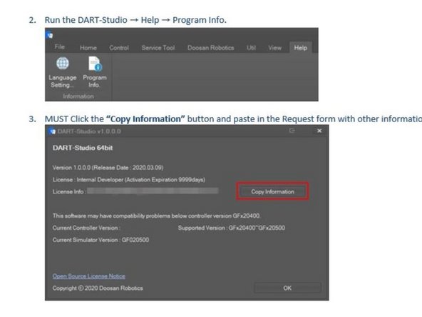 After installation run DART-Studio