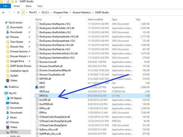 Once you get your License Key Download and copy the DRST.lic  