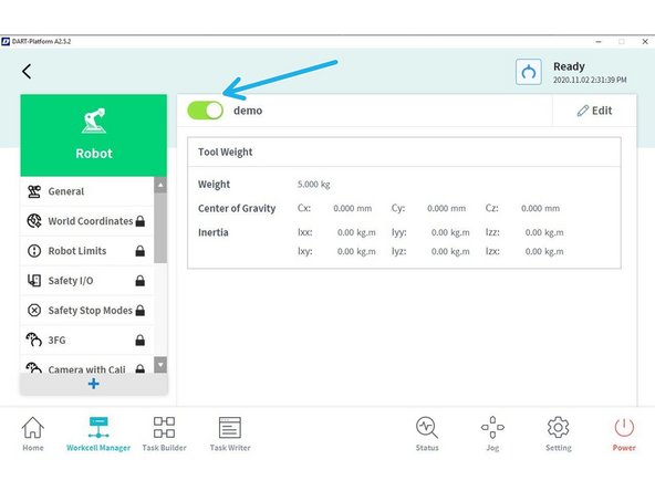 Enable new Tool Weight