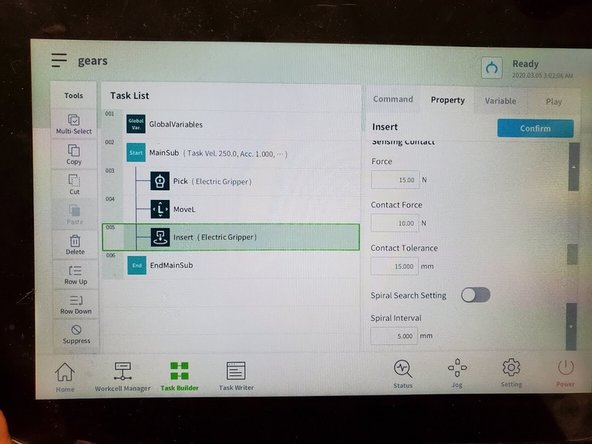Spiral Search is not necessary in this task but you can play with it (Optional)