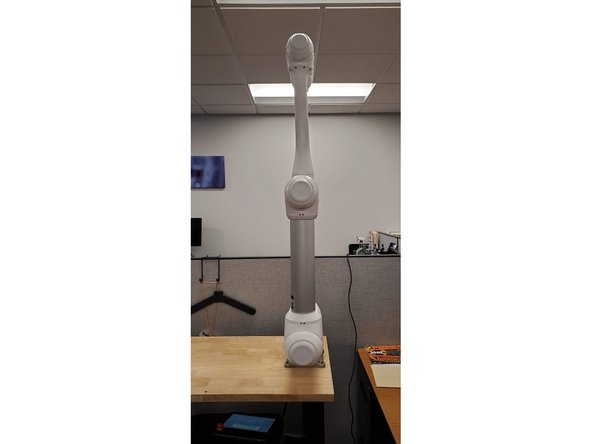 Cobot arm will fully extend