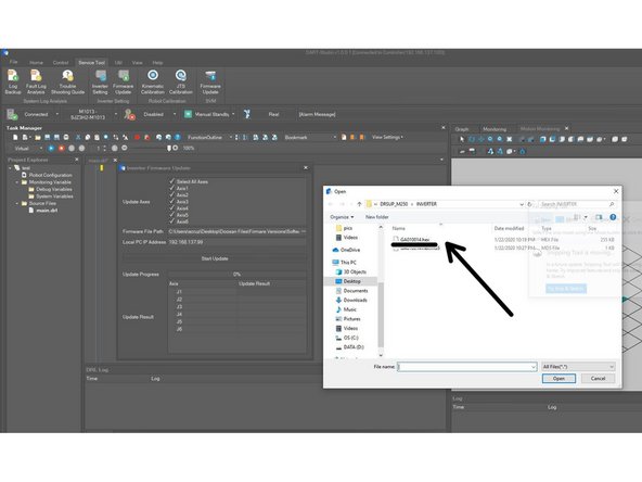 Check the Select All Axes box