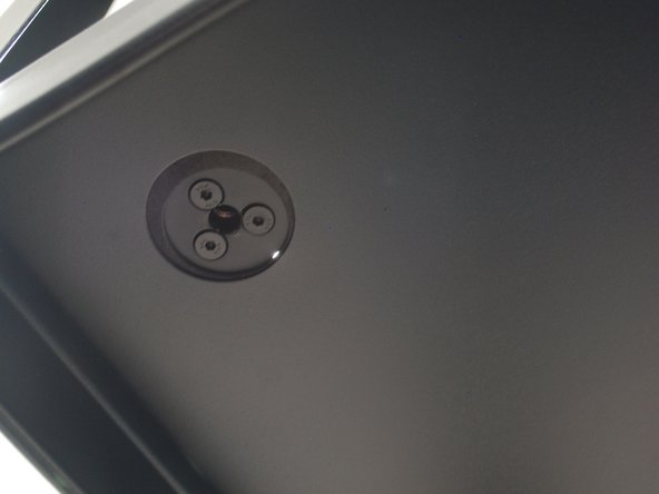 Look below the cart tier to view the bottom of the Support Beam through the hole.