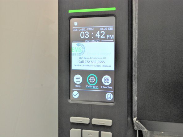 Press the &quot;Feed&quot; button, to make sure the labels line up with the tear-off edge when they eject.